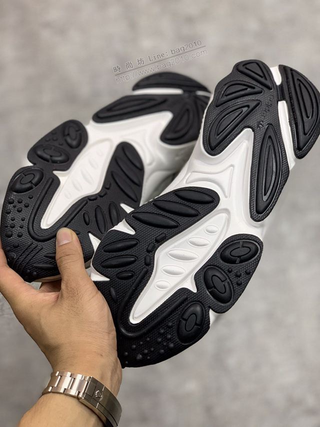 Adidas男鞋 QUP-HZ-101838 阿迪達斯Adidas Ozweego三葉草復古老爹鞋  hdx13330